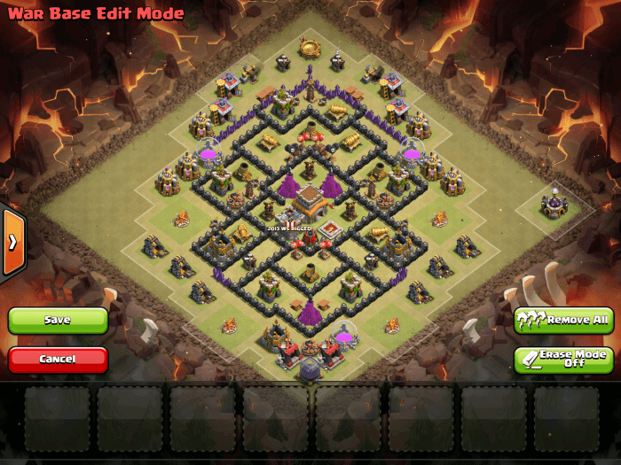 Air Sweeper TH7 War Base