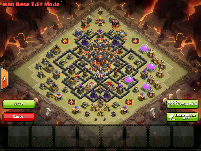 Air Sweeper TH10 War Base