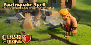 Earthquake Spell June 2015 Update Clash of Clans