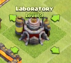 New Level 9 Laboratory Clash of Clans