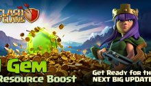 Clash of Clans One Gem Boost