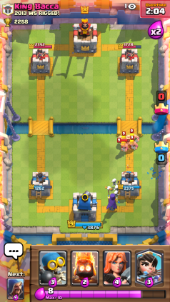 Clash Royale Barbarians and Witch