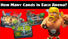 Clash Royale Cards Arenas
