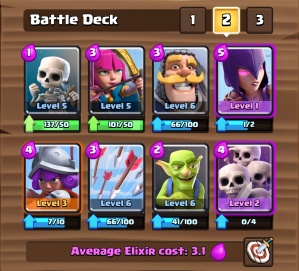 Clash Royale Best Arena 3 Deck