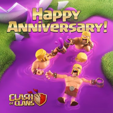 Clash of Clans Anniversary