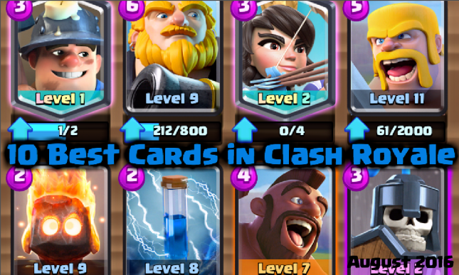 Clash Royale Best Cards