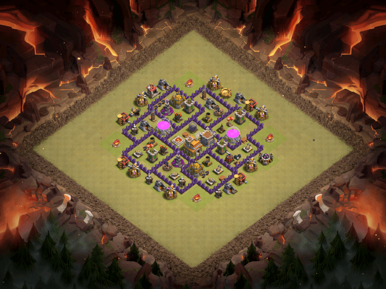 Best TH7 War Base September 2016