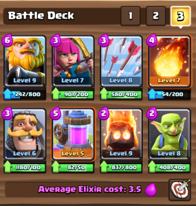 Clash Royale Giant Poison Deck