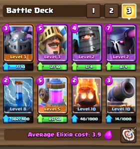 Clash Royale Mega Minion Double Prince Deck