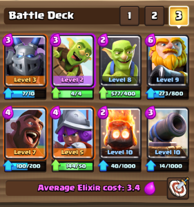 Clash Royale Mega Minion Fun Deck