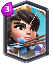 Clash Royale Legendary Card Princess