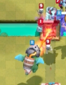 Clash Royale Inferno Dragon vs Lava Hound