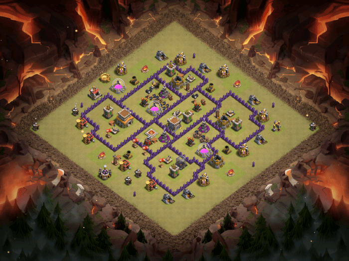 Clash of Clans Best TH8 Anti-Three Star Base October 2016