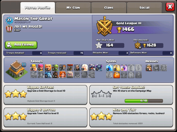 Clash of Clans How to Add Friends October Update