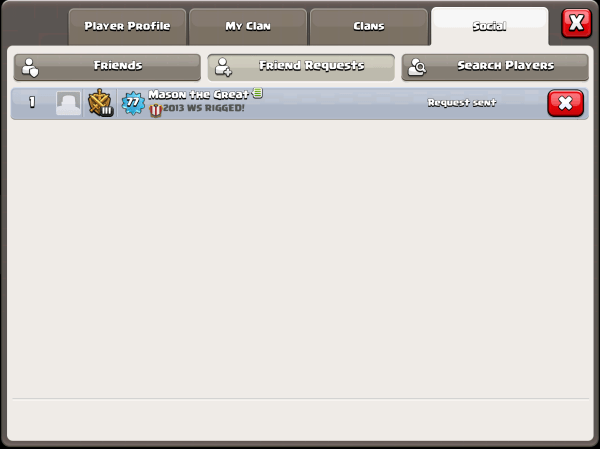 Clash of Clans How to Add Friends October Update