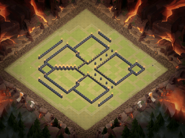Clash of Clans TH9 Best Bomb Tower Base