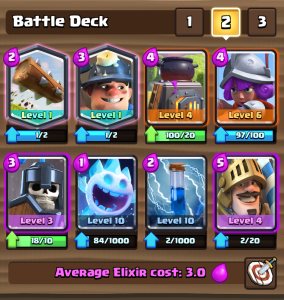 Clash Royale Best Log Miner Deck
