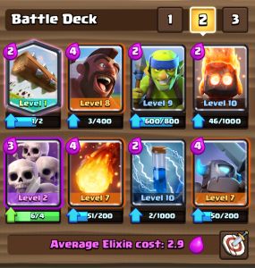 Clash Royale Best Log Hog Deck