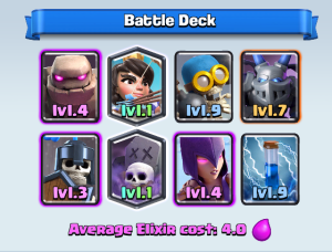 Clash Royale Best Graveyard Golem Deck