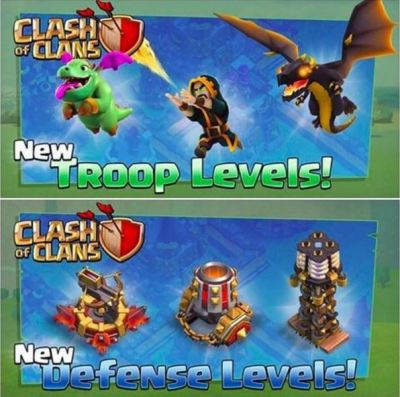 Clash of Clans October 2016 Update New Levels