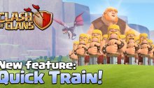 Clash of Clans Quick Train Army Training Update