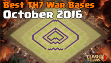 Clash of Clans Best TH7 War Bases October 2016