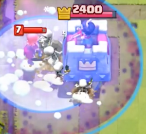 Clash Royale Graveyard Freeze