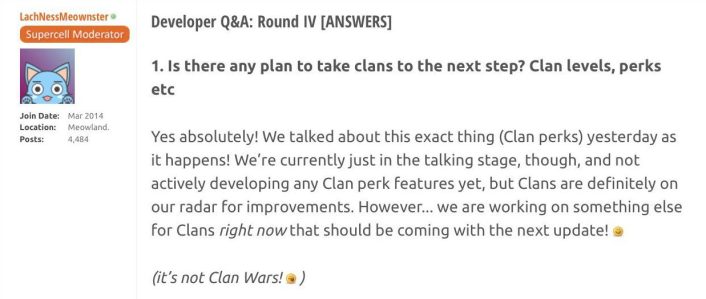 Clash Royale New Clan Feature Next Update
