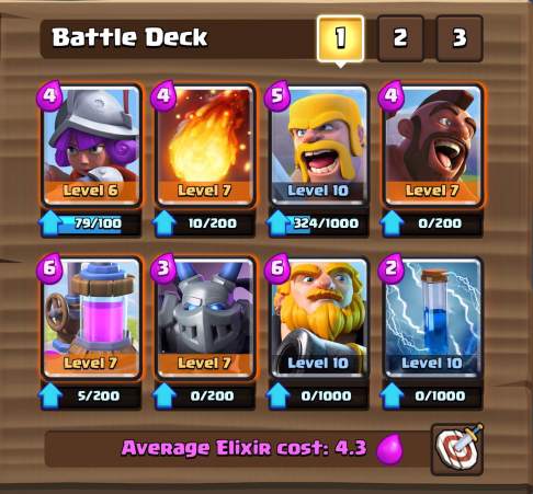 Clash Royale Best Royal Giant Hog Deck