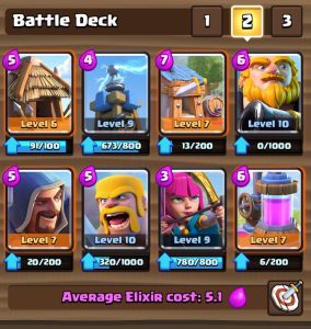 Clash Royale Royal Giant Spawner Deck
