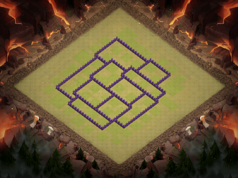 Clash of Clans Best TH8 War Base November 2016