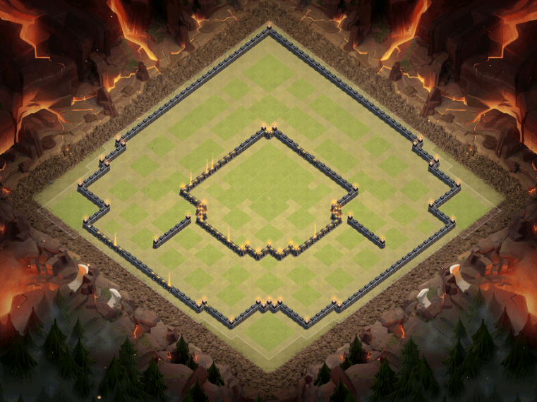 Clash of Clans Best TH9 Anti-Valkyrie War Base November 2016