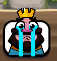 Clash Royale Emote BM Crying Face