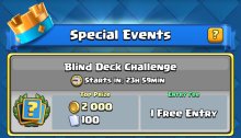 Clash Royale Blind Deck Challenge Update