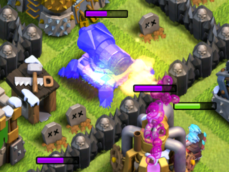 Clash of Clans Ice Wizard Attacking Strategy
