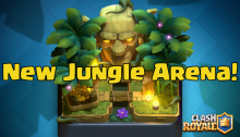Clash Royale Jungle Arena Sneak Peek December 2016 Update