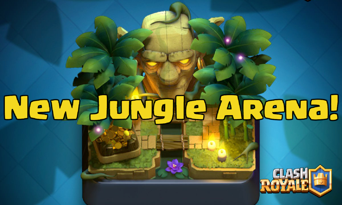 New Jungle Arena 9 in Clash Royale December Update | Clash for Dummies