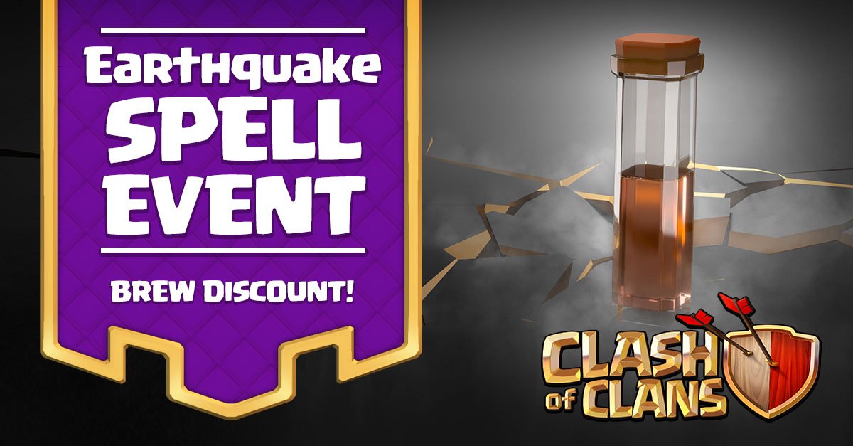 Clash of Clans Earthquake Spell Event