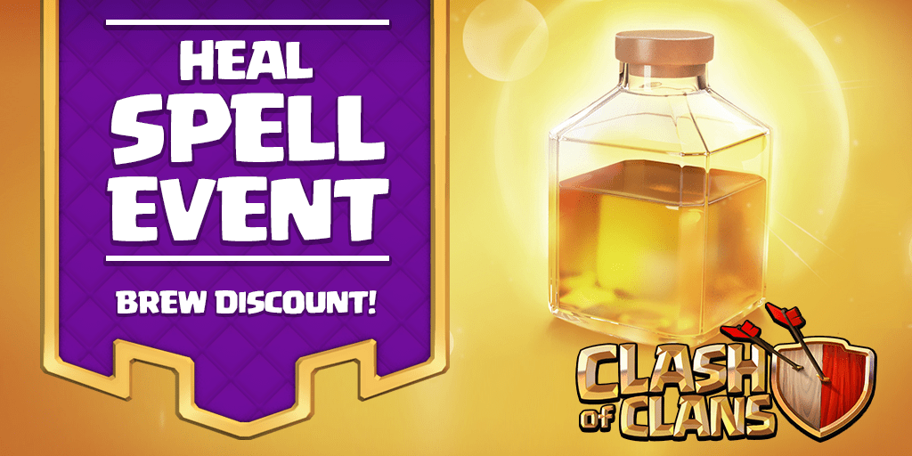 Clash of Clans Heal Spell Event