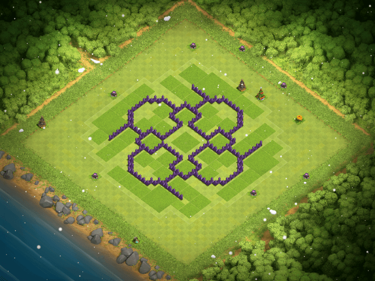 Clash of Clans Town Hall 7 War Base 2017