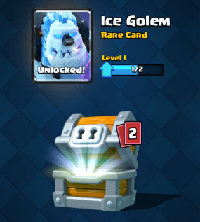 Clash Royale Unlocking New Card Giant Chest
