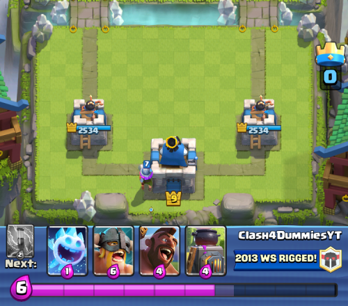 Clash Royale Starting Hand Musketeer