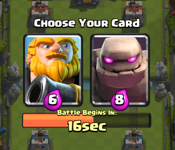 Clash Royale Draft Challenge Royal Giant Golem