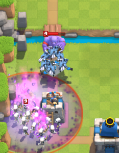 Clash Royale Zap Bait Deck Skeleton Army Minion Horde