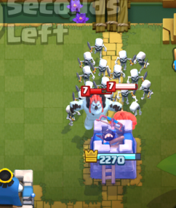 Clash Royale Zap Bait Deck Skeleton Army