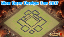 Clash of Clans TH7 TH8 TH9 TH10 War Base Layouts 2017