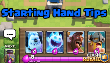 Clash Royale Starting Hand Tips Strategy