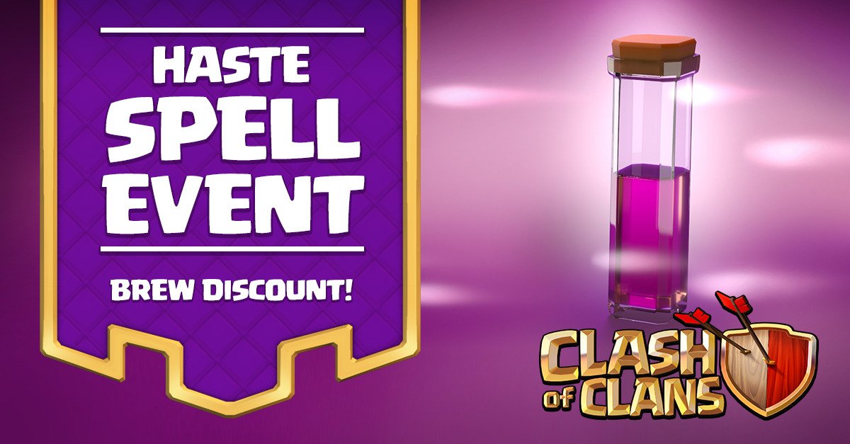 Clash of Clans Haste Spell Event