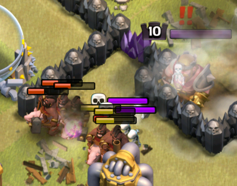 Clash of Clans Town Hall 8 Hog Riders Barbarian King