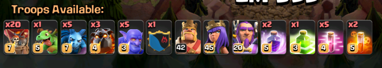 Clash of Clans TH11 LavaLoonion Composition